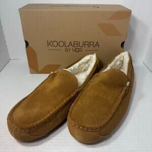 New in Box Koolaburra Ugg Men's Tipton Slippers Size 11 Chestnut